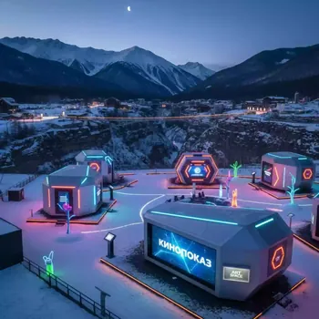 Аренда Аттракционы космические в Skypark Sochi — ART SPACE