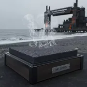 Аренда Камень для подачи горячих блюд с подставкой 19х19 см на пляже «Мандарин» — ART SPACE