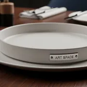 Аренда Тарелка 25 см в ресторане «Высота 5642» — ART SPACE