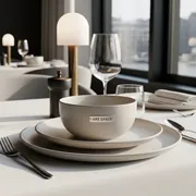 Аренда Набор тарелок обеденных Toscana в ресторане «Sanremo» — ART SPACE