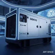 Аренда Дизельный генератор Denyo DCA 600 605 кВА в Зале органной и камерной музыки — ART SPACE