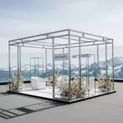 Аренда Фотозона свадебная для конференции на площадке Rosa Peak (2320м) — ART SPACE