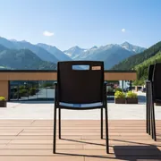 Аренда Стул Гунде черный пластик в Rixos Krasnaya Polyana — ART SPACE
