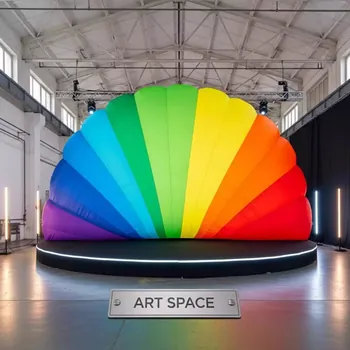 Аренда Сцена ракушка надувная разноцветная в лофте «Студия 21» — ART SPACE