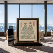Аренда Картина Китагава Утамаро № 18 на площадке Rosa Peak (2320м) — ART SPACE