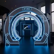 Аренда Фотозона космическое приключение в ресторане «Voda» — ART SPACE