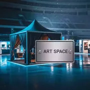 Аренда Шатер ритуальный премиум Bizon 4х4 м в ледовой арене «Шайба» — ART SPACE