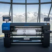 Аренда Плоттер УФ Mimaki UCJV300 160 на площадке Rosa Peak (2320м) — ART SPACE