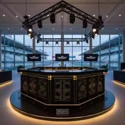 Аренда Стойка барная китайская на Сочи Автодроме — ART SPACE