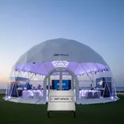 Аренда Шатер сфера 30х30 в Radisson Collection Paradise — ART SPACE