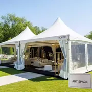 Аренда Тент Roder Pagoda в ресторане «Плакучая Ива» — ART SPACE