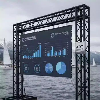 Аренда Кабинеты прокатные уличные P5 Eco 2х3 м на парусной регате (Сочи) — ART SPACE