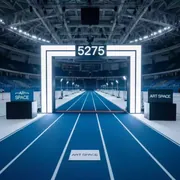 Аренда Забег благотворительный 5275 в ледовом дворце «Роза Хутор» — ART SPACE