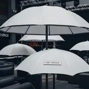 Аренда Зонт с белым куполом 2,7 м в Skypark Sochi — ART SPACE