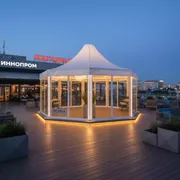 Аренда Шатры Гексогональ в ресторане «Магадан» — ART SPACE
