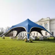Аренда Тент Звезда 135 м² в усадьбе Голицына — ART SPACE