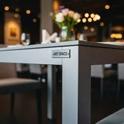 Аренда Подстолье 2156EM алюминий в ресторане «Магадан» — ART SPACE