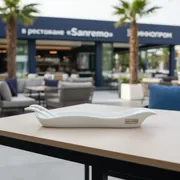 Аренда Блюдо Chan Wave с выемками для ложек 265х95 мм в ресторане «Sanremo» — ART SPACE