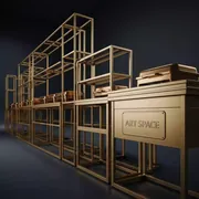 Аренда Фуршетная система Zieher Skyline комплект Gold Морпорт Сочи — ART SPACE