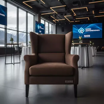 Аренда Кресло Strandmon коричневое в Rixos Krasnaya Polyana — ART SPACE