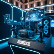 Аренда Набор ПАК VR тир Старт программное обеспечение VR шлем PolyVR 6 DoF в Поляна 1389 Отель и Спа — ART SPACE