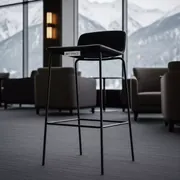 Аренда Стул барный Оникс черный в Rixos Krasnaya Polyana — ART SPACE