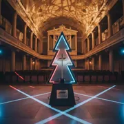 Аренда Силомер взрывная елка в Зале органной и камерной музыки — ART SPACE