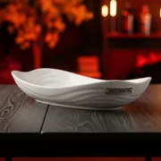 Аренда Блюдо овальное Chan Wave 350 мм в Karat Resort — ART SPACE