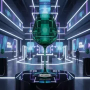 Аренда Бокал Верона изумрудный 550 мл в Alpha Sirius — ART SPACE