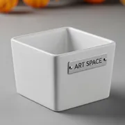 Аренда Емкость для соуса квадратная белая 50 мл в Panorama by Mercure — ART SPACE