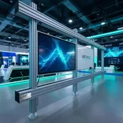 Аренда Рельсовой системы комбинированная Базис 4000х1500 в Маринс Парк Отеле — ART SPACE