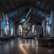 Аренда Светильник дизайнерский Ceraunavolta Suspension Lamp в ресторане «Магеллан» — ART SPACE