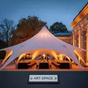 Аренда Тент Кайт 12х18 в ресторане «Brunello» — ART SPACE