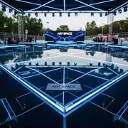 Аренда Столешница прозрачная в парке «Ривьера» — ART SPACE