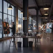 Аренда Мастер класс граффити в лофте «Студия 21» — ART SPACE