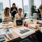 Аренда Мастер класс роспись холщовых мешочков в Radisson Blu Resort & Congress Centre — ART SPACE