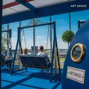 Аренда Качели садовые 3 местные Азалия С1106 в ресторане «Voda» — ART SPACE