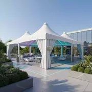 Аренда Шатер классический 10х30 м в ресторане «La Terrazza» — ART SPACE