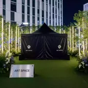 Аренда Тент быстровозводимый чёрный 4х6 в комплексе Sea Galaxy — ART SPACE