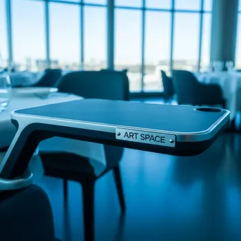 Аренда Столик пюпитр левый для стула Gaber Artesia Left Tablet в ресторане «Voda» — ART SPACE