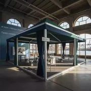 Аренда Шатры для пикника в зале «Чайка» (Морпорт) — ART SPACE