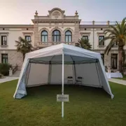 Аренда Шатер быстросборный шестигранный 5х5 25 м2 в Boutique Hotel PORTUM 1905 — ART SPACE