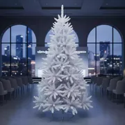 Аренда Ель искусственная белая в банкетном зале «Дельфин» — ART SPACE