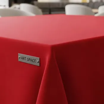 Аренда Скатерть прямоугольная 320х225 см красная в ресторане «Sanremo» — ART SPACE