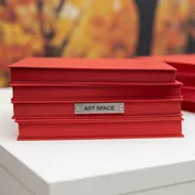 Аренда Каналы цветные для Металбинд с покрытием кожа O CHANNEL А5 217 мм 10 мм красные в Mercure Сочи Центр — ART SPACE