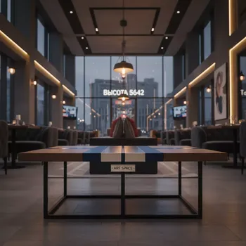 Аренда Стол журнальный лофт в ресторане «Высота 5642» — ART SPACE