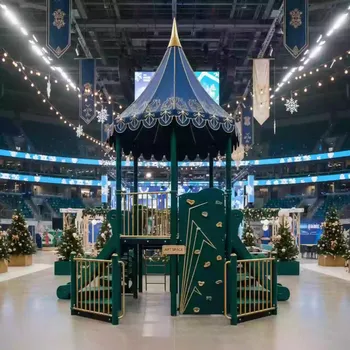 Аренда Площадка детская Спортивный городок с крышей тентом и узким скалодромом в Сириус Арене — ART SPACE