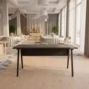 Аренда Стол компьютерный SKILL 2 антрацит в Гранд Отель Поляна — ART SPACE
