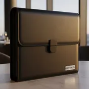 Аренда Папка портфель Attache A4 240х317х30 мм пластик черная с замком в ресторане «Высота 5642» — ART SPACE