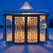 Аренда Двери двустворчатые для шатра в Гранд Отель Поляна — ART SPACE